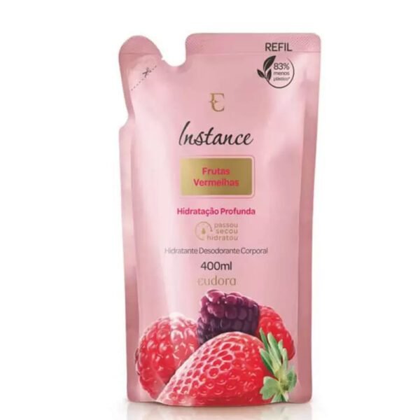 REFIL LOÇÃO HIDRATANTE Instance Frutas Vermelhas 350ML