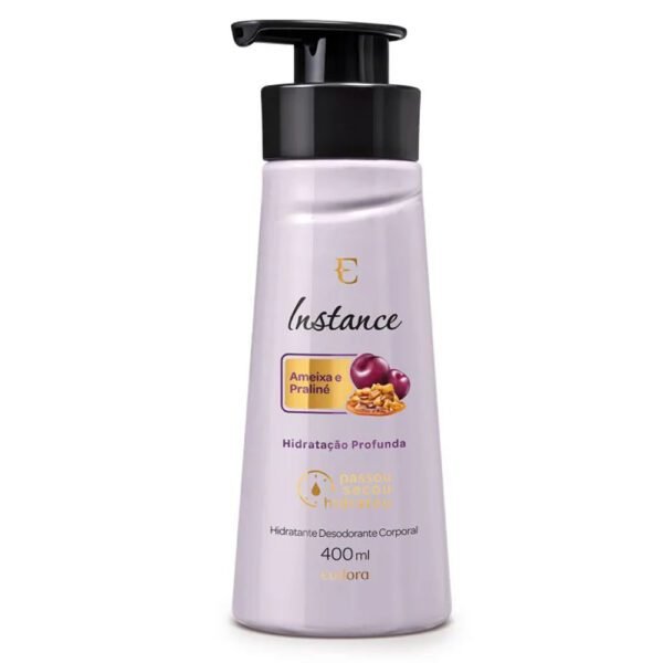 HIDRATANTE DESODORANTE CORPORAL Instance Ameixa e Praliné 400ml