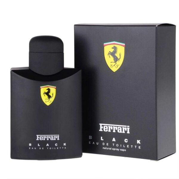 FERRARI BLACK EDT 125ML - Perfume masculino