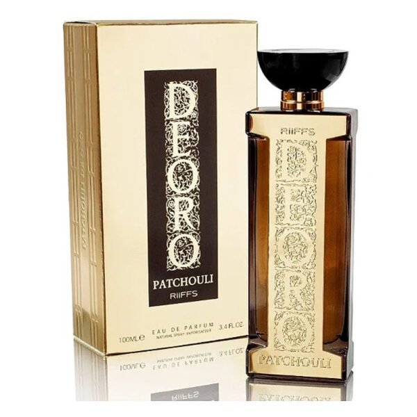 Deoro Patchouli Riiffs - Perfume masculino 100ml