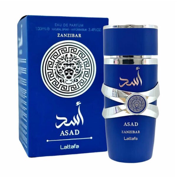 Asad Zanzibar Lattafa - Perfume Masculino 100ml