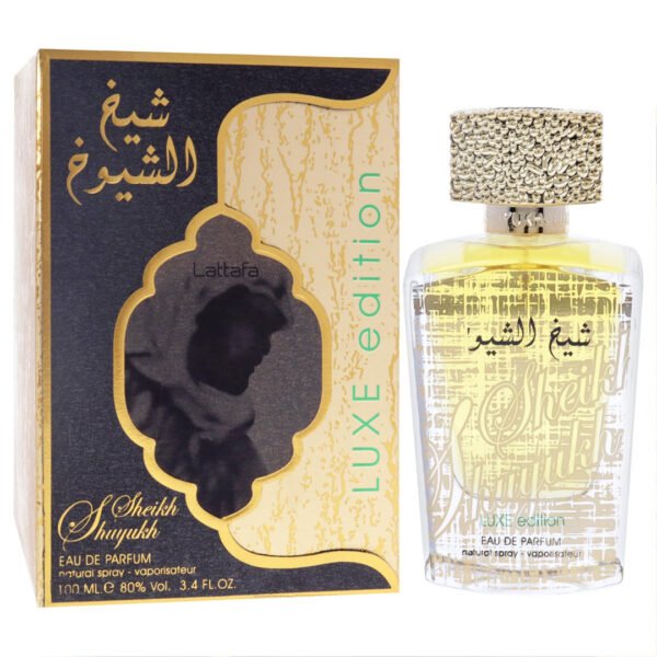 Sheikh Al Shuyukh Luxe Edition Lattafa Perfumes - Perfume Compartilhável 100ml