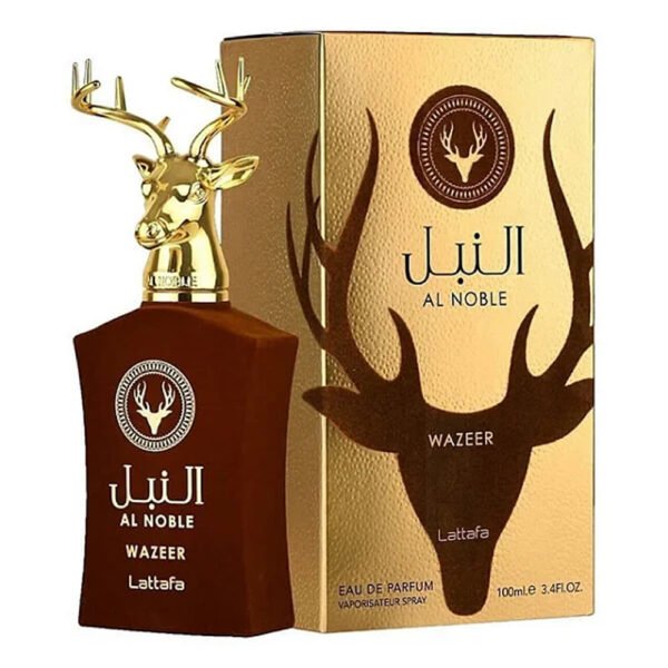 Al Noble Wazeer de Lattafa - Perfume Compartilhável 100ml