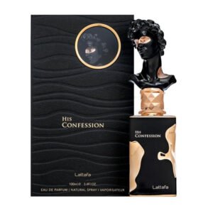 His Confession Lattafa - Perfume Masculino 100ml