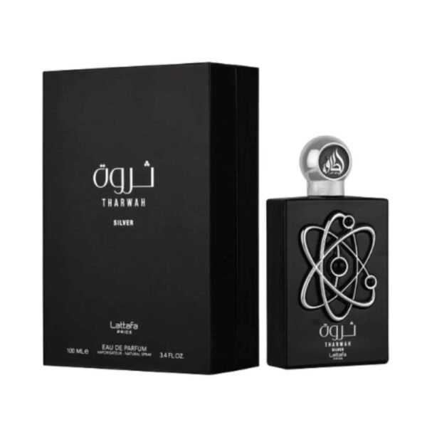Tharwah Silver Lattafa - Perfumes Masculino 100ml